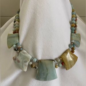 NWOT Jay King Gallery Turquoise Statement Necklace